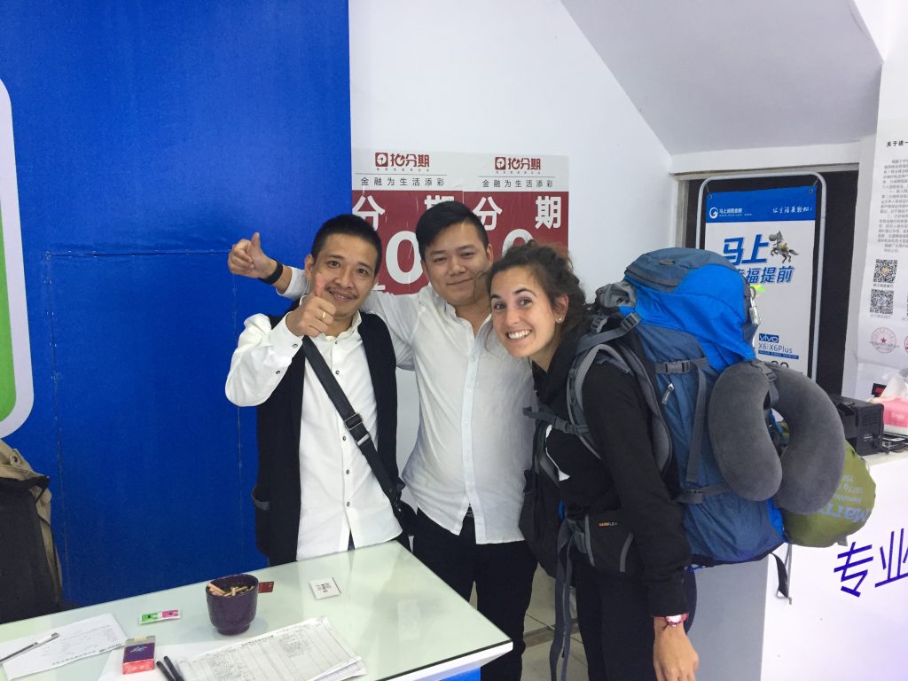 Les gentils hôtes de la China Mobile
