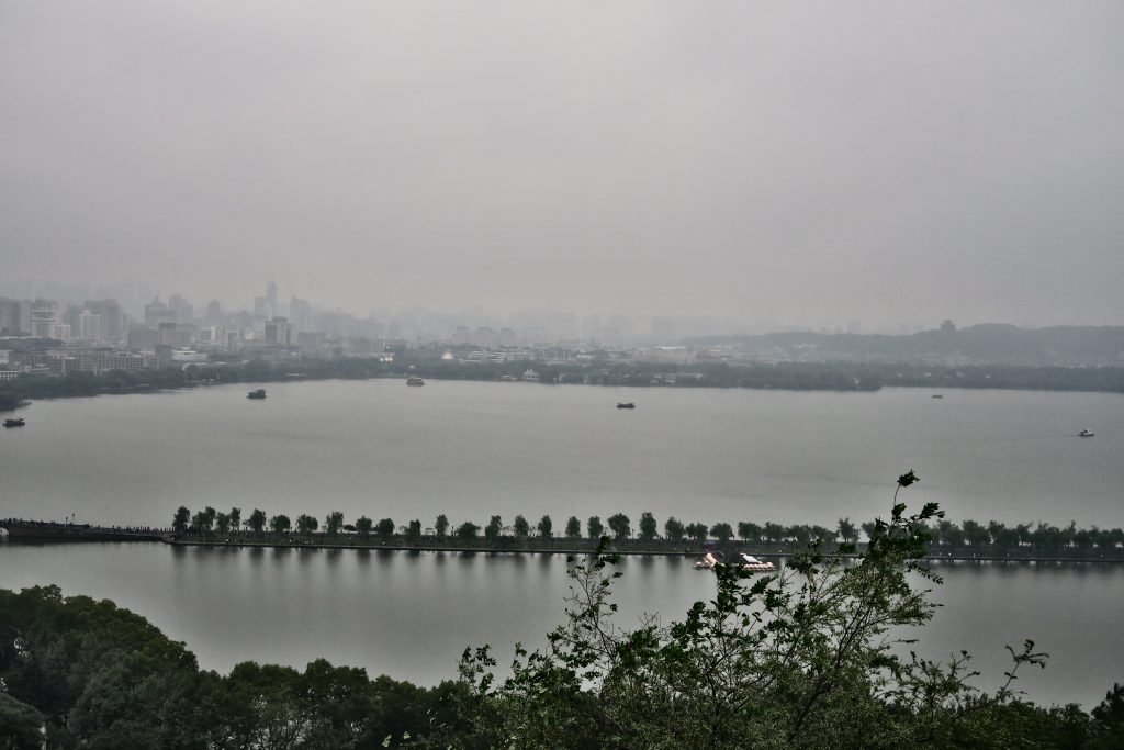 Vue sur le Parc d'Hangzhou