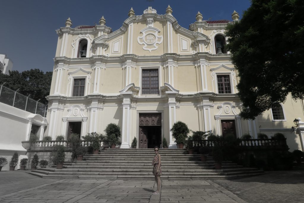 Beaucoup d'église à Macao