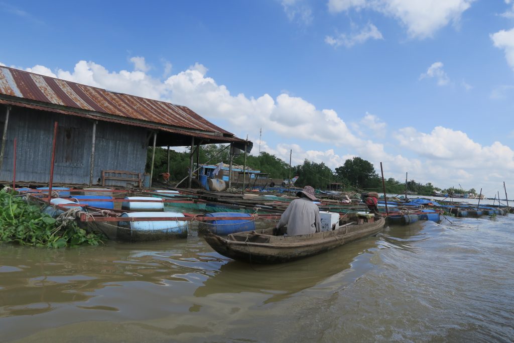 Marché flottant