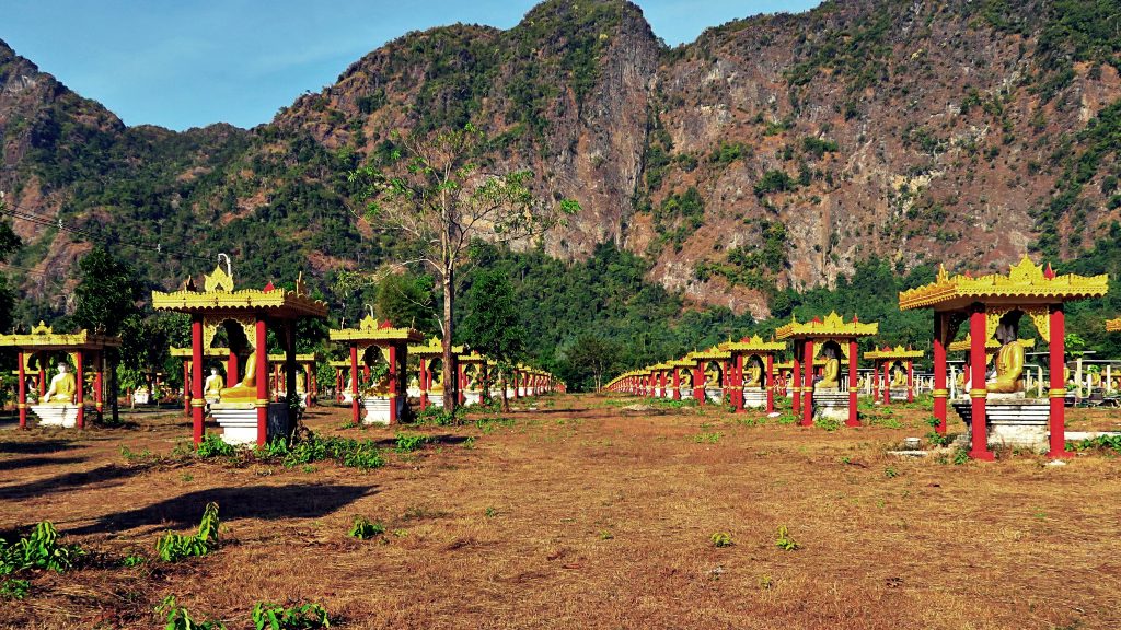 Jardin des bouddha