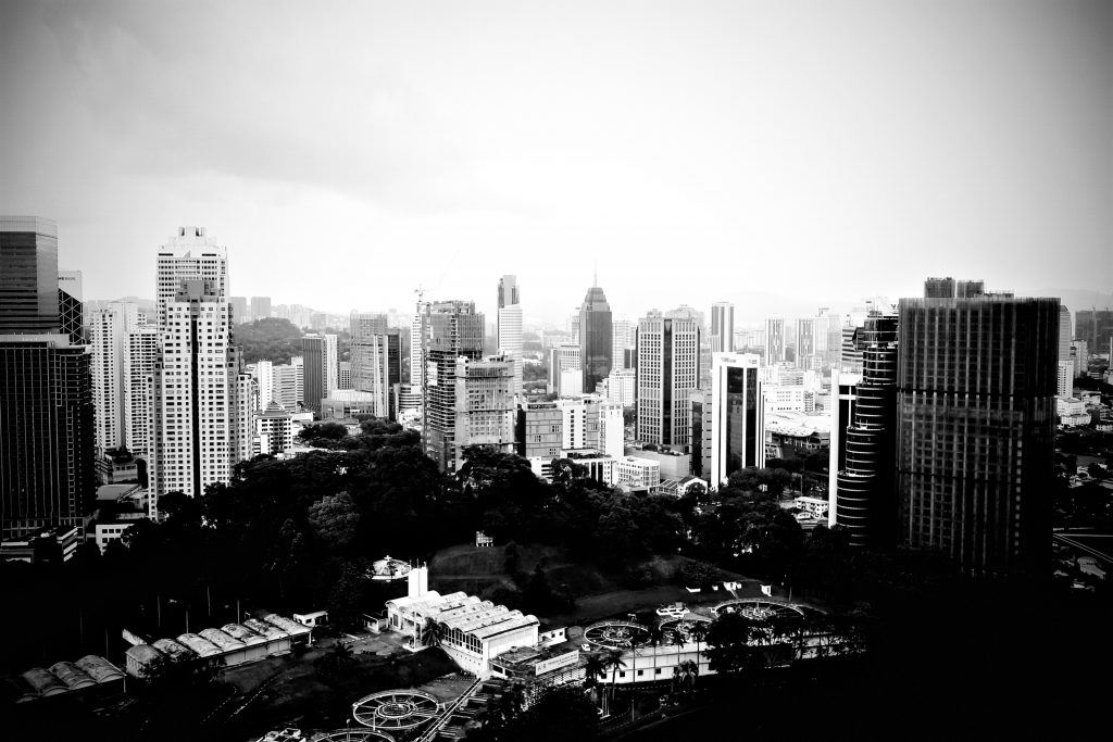 Vue de KL d'en haut